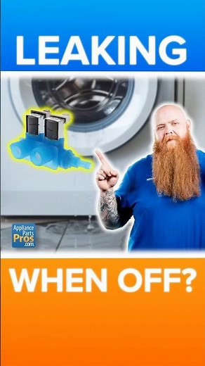 Washer Filling With Water When Off? Check This Leaky Inlet Valve Fix