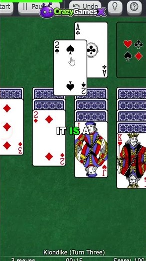 Solitaire World crazygamesx.com 😱 | Can you win?
