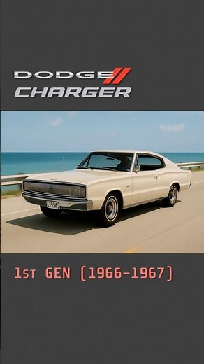 Evolution of the Dodge Charger (1966–2025) | From Classic Muscle to Modern Power