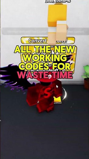 All New Codes in Waste Time Roblox (Update)