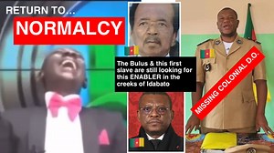 Return to normalcy? | Ambazonia Communication Network - ACN
