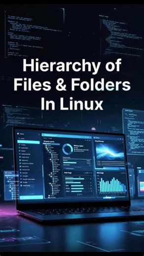 TechyRK on Instagram: "Linux File & Folder Hierarchy Explained Using tree Command #Linux #LinuxCommands #LinuxTutorial #TreeCommand #LinuxTips FileSystem DirectoryStructure LinuxForBeginners DevOps TerminalCommands"