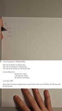 One Random GCSE Maths Question everyday: Day 31 #GCSE #Maths #GCSEMaths #Revision