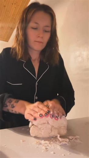 Sandwich bread at 9pm to be continued... #boymom #tattooedmom #homemade #bread | Katrina Renee