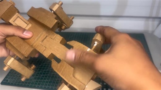 Making Liger Zero panzer made out of cardboard just so you believe. #custom #zoids #cardboard | Zoids Republic