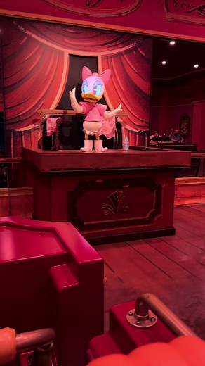 Daisy Duck Dancing at Disney World