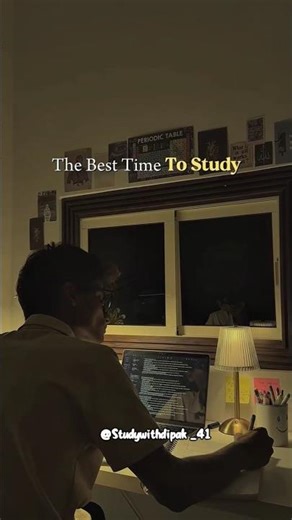 ⏰ BEST TIME TO STUDY 📚#shorts #time