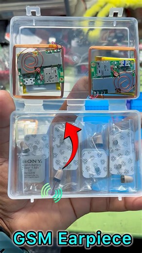 GSM Earpiece 🔥🔥 #gsmearpiece #howto #technology #microphone #gadgets #tech