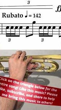 Ultimate Trumpet Audition Piece! 👑 Der Alte Dessauer Trumpet Solo (with Sheet Music)