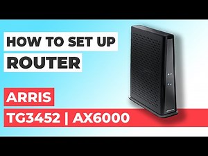 ✅ How to Set Up ARRIS Touchstone TG3452 Modem | How to Set Up ARRIS AX6000 TG3452 WiFi Router