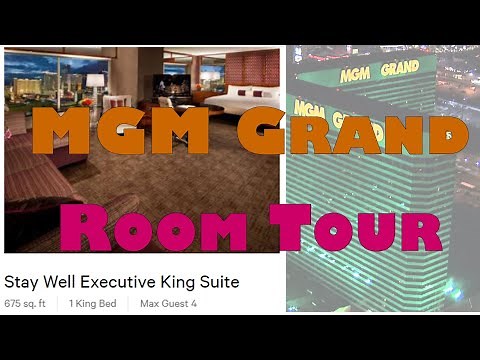 Stay Well Executive King Suite at MGM Grand Las Vegas