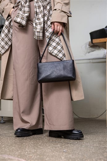 Leather Mini Handbag, Small Women Purse, Minimalist Top Handle Bag for Her - Etsy Australia