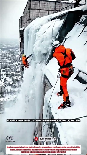 Rope Access Ice Removal Tool Innovation for Safety Control