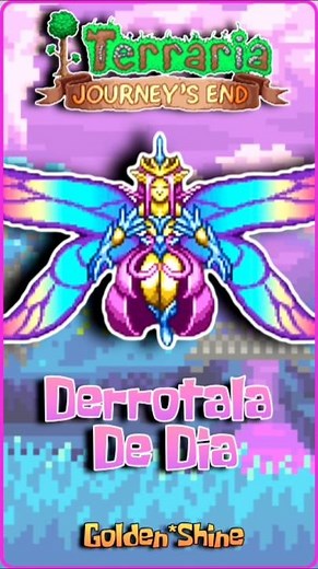 Como Derrotar de Día☀️ a la Emperatriz de la Luz✨ en Terraria 🌳: Android 📱#terraria #boss #android