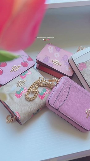 Coach Wallet Collection Showcase