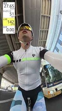 Riding a fixed-gear bike on Koshu Kaido is terrifying: Route 20 Tokyo Ride #23Wards #FixedGear #T...