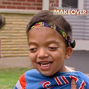 101K views · 5K reactions | The two family children, Evan & Alex, suffer from Monosomy 9p & Crouzon's Syndrome respectively. Ty and the team build a home that is accessible for these two boys'...  | Extreme Makeover Home Edition | Facebook