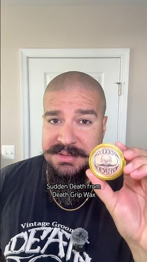 How to style Handlebar Mustache using Sudden Death Moustache Wax (Strong Hold) from ‪@DeathGripWax‬