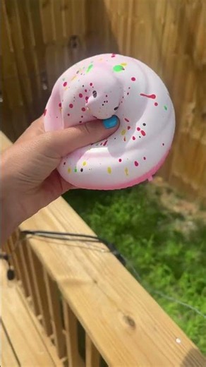 I popped my five below squishy