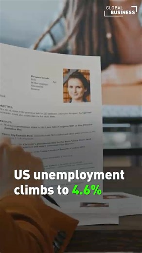 U.S. unemployment rate rises to 4.6%