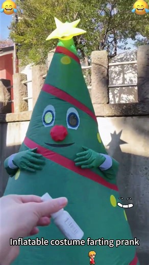Inflatable costume farting prank #prank #fartprank #funnyvideos #fyp #foryourpage