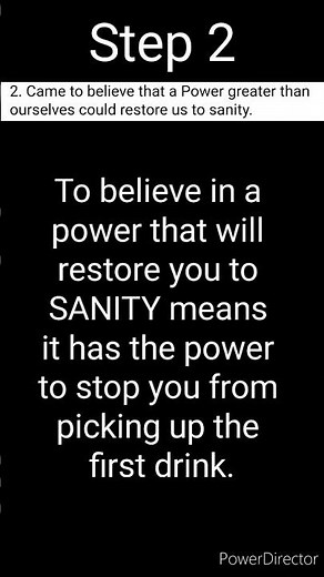 AA - Take STEP 2 per the Big Book