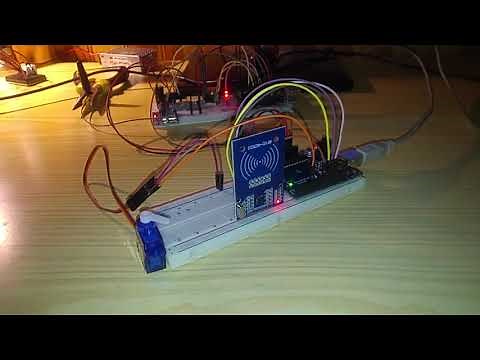 Commande Servomoteur par Lecteur RFID RC522 - Arduino
