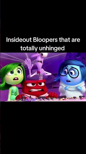Inside Out Bloopers Ruined perfectly #insideout #bloopers