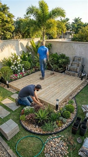 Overgrown Backyard Before & After Garden Makeover
