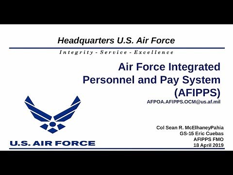 AFIPPS Overview and Housing Allowance Scenario