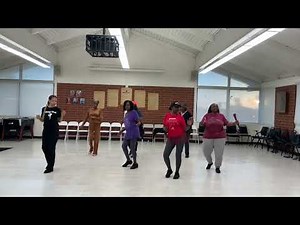 Ballroom Step Line Dance (Demo & Instructional)
