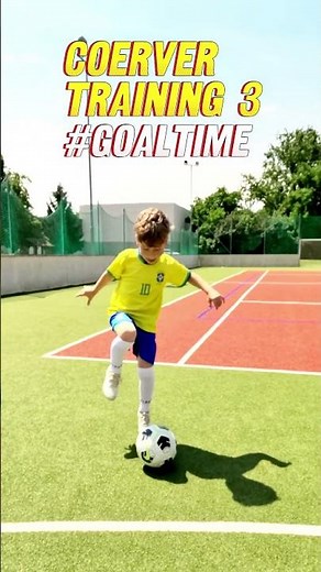 5-Year-Old Mastering Coerver Training Drills! 3 #goaltime #futbol #football #footballskills #coerver