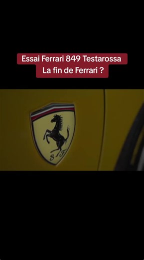 Essai complet Ferrari 849 Testarossa : héritage, hybride et essai routier