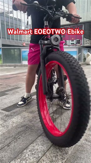 Walmart Exclusive Deal! 34MPH EOEOTWO E01 26" Fat Tire Electric Bike #walmartfinds