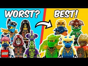 Worst VS BEST LEGO Ninjago Dragons Rising 2026 Minifigures!