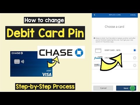 Chase Bank Change Debit Card Pin | Recover/Reset Chase ATM Pin Online | Forget Chase ATM PIN