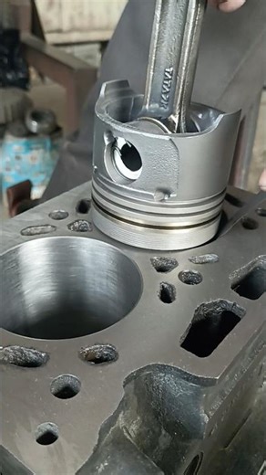 engine piston cylinder sleeve #size testing automobile