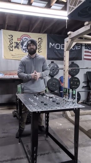 Titanium modular welding table from Harbor Freight