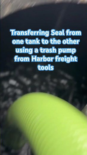 New trash pump from Harbor freight tools