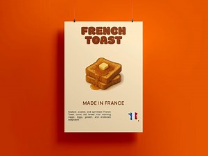 French Toast Kitchen Print: Rustic Dining Room Wall Art (digital Download - Etsy