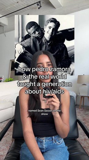 rewatching the real world: san francisco as an adult was so wild. pedro zamora really was out here putting himself on the line to create change. 😭 my full deep dive into the real world/pedro’s story is on my youtube channel! 🤍