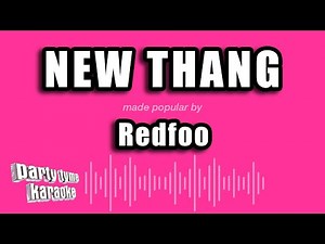 Redfoo - New Thang (Karaoke Version)