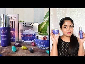 Olay Retinol 24 Night Serum & Night Cream/ Moisturiser| All About Retinol| Why & How to use Retinol?