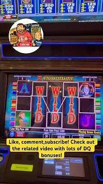 Diamond Queen Slot machine! Low limit hit! #slot #casino #slots #slotmachine