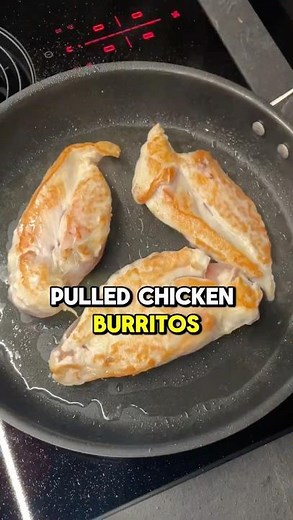 High Protein Chicken Burritos 🌯💪 | Easy & Meal Prep Friendly #recipe #madprotein #cooking #protein