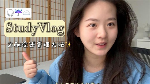 哥大读研｜超绝文献综述绝杀大法/Study with me/期末周/超爱的水果挞