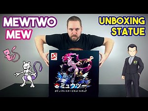 UNBOXING! Mewtwo & Mew Statue by DS Studio - Pokemon : Mewtwo Strikes Back