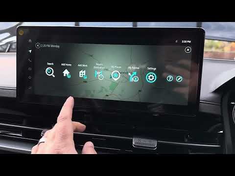 How to use SAT NAV on the SsangYong Rexton Y461 Ventura+, Ultimate and Ultimate+