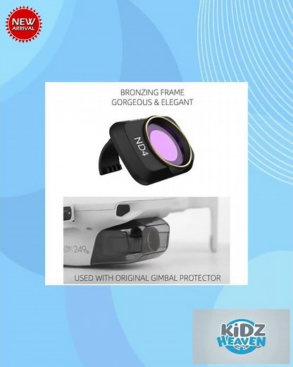 Enhance your Dji Mavic Mini / Mini 2 Drone with Mm Lens Filter