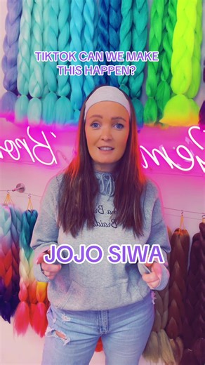 Let’s get braids in @JoJo Siwa’s hair 🙏 can we do it TIKTOK! #fyp #jojosiwa